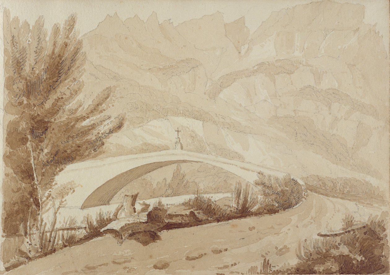 St. Martin, Schweiz, 1818 av Maria Leycester