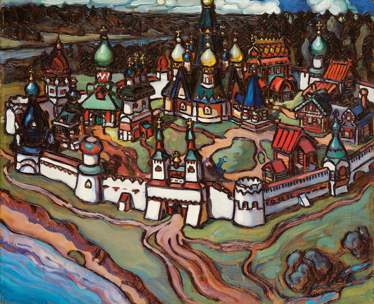 Kommun, 1899 av Maria Iakunchikova