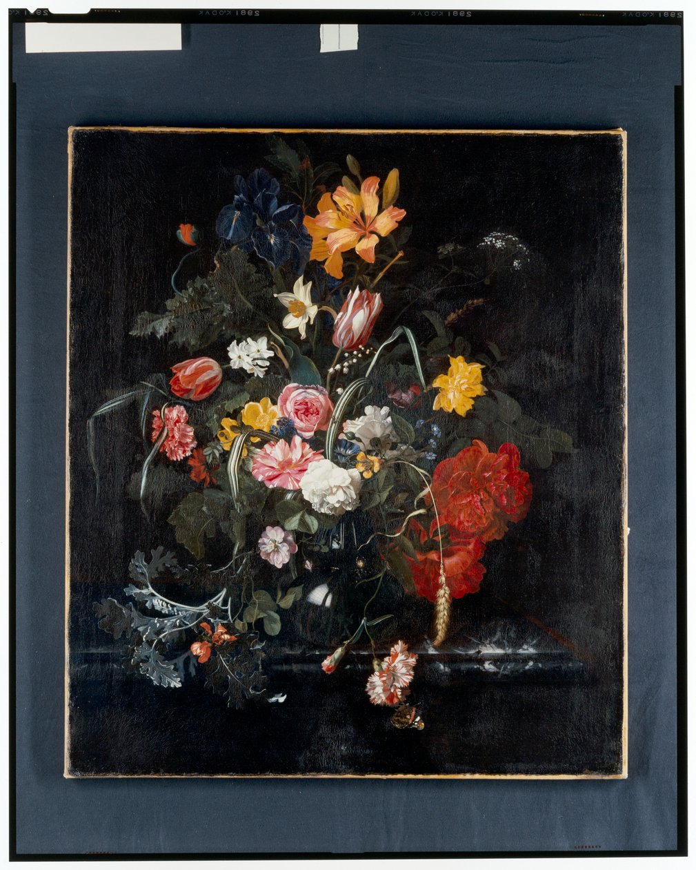 Ett stilleben av blommor av Maria van Oosterwyck