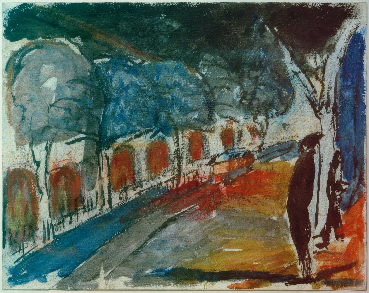 Piazza av Marianne von Werefkin