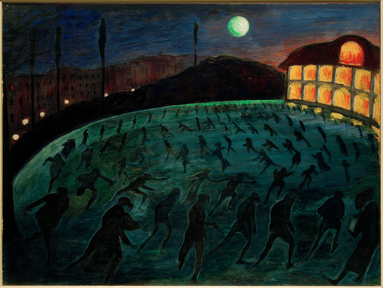 Skridskoåkare av Marianne von Werefkin