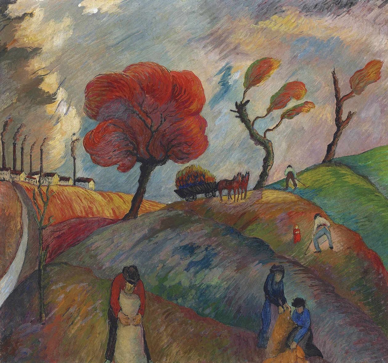 Myrberg, ca. 1916. av Marianne von Werefkin