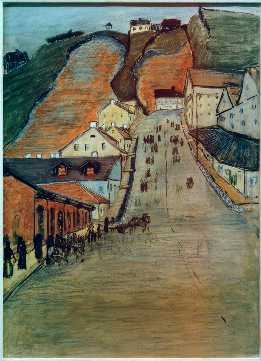 Det gröna berget av Marianne von Werefkin