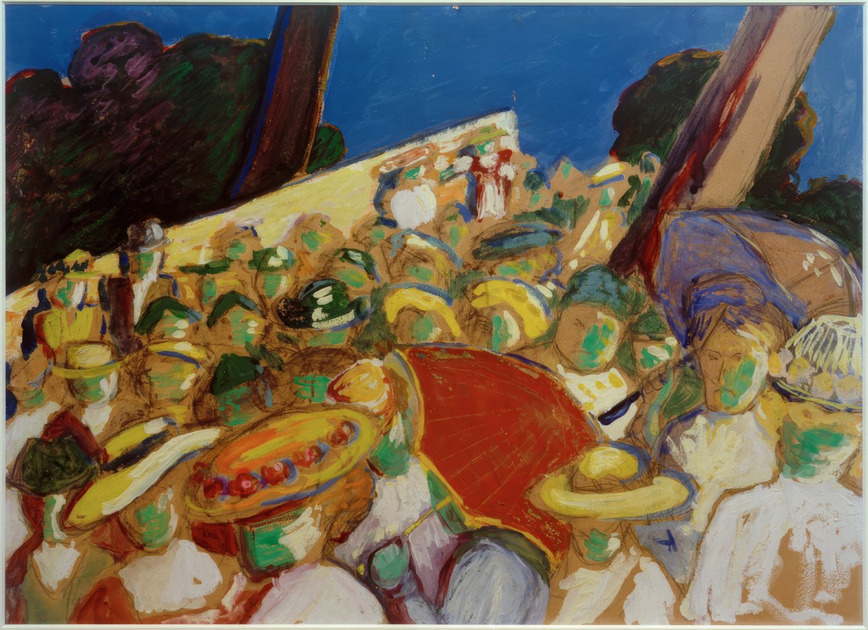 Folkmassan av Marianne von Werefkin