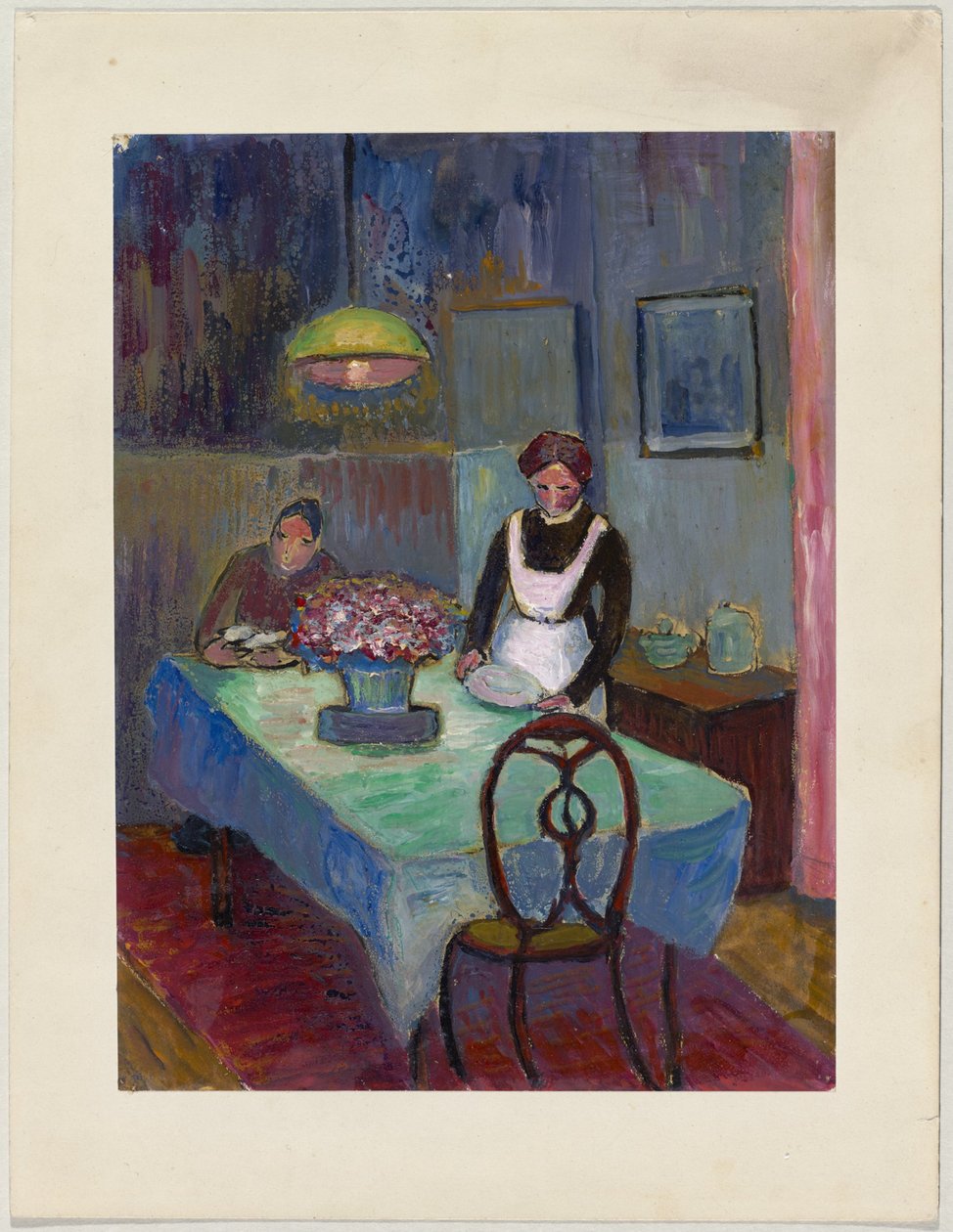 I Chrustovs hus nära St. Prex av Marianne von Werefkin