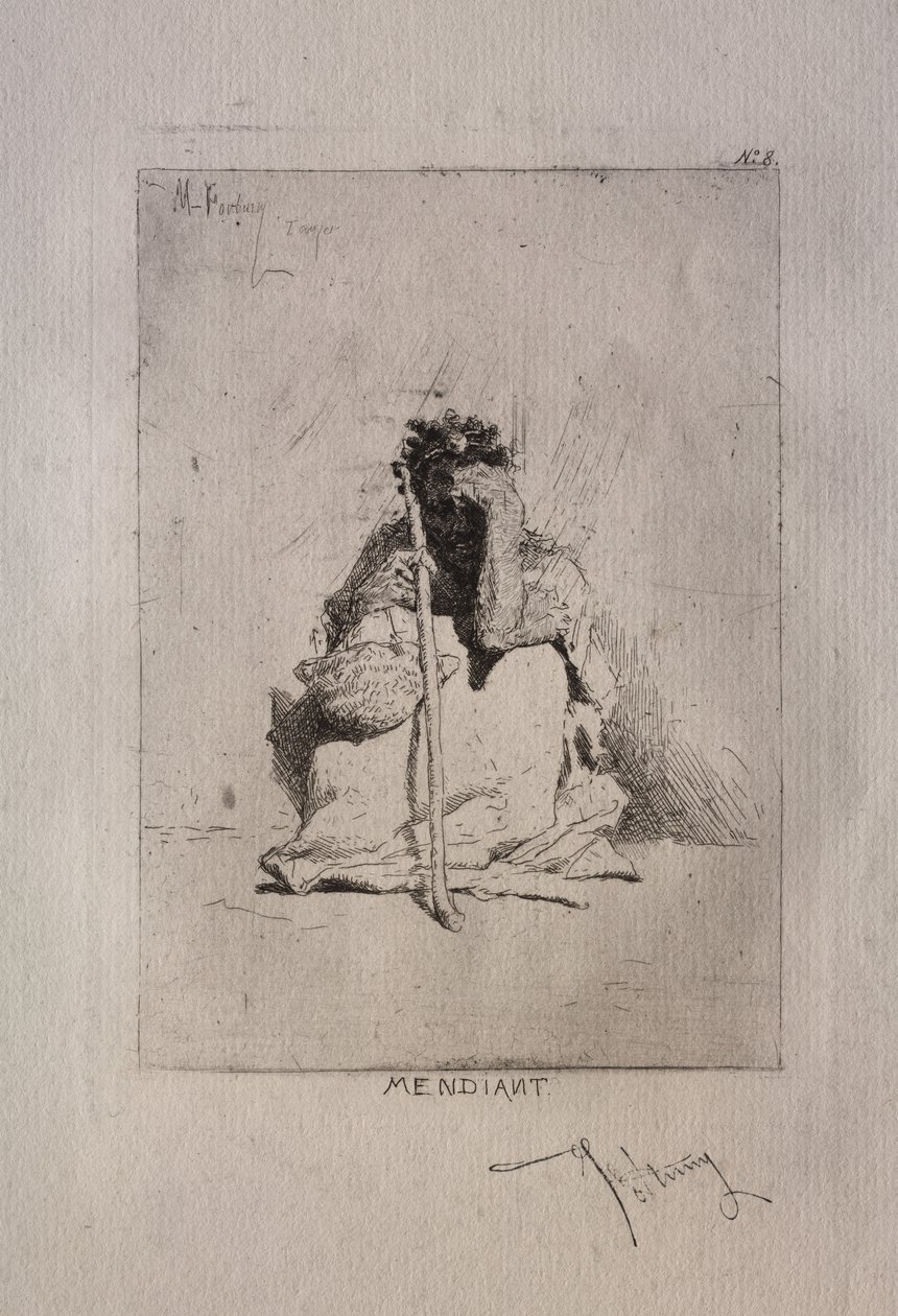 Beggar av Mariano Fortuny y Marsal