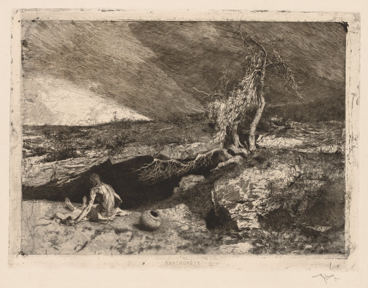 Ankoriten av Mariano Fortuny y Marsal