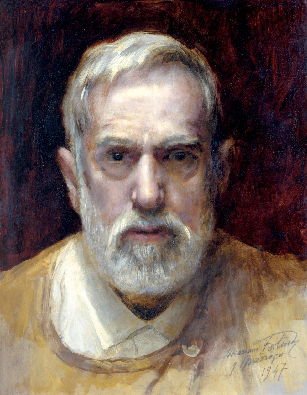 Självporträtt, 1947. av Mariano Fortuny y Madrazo