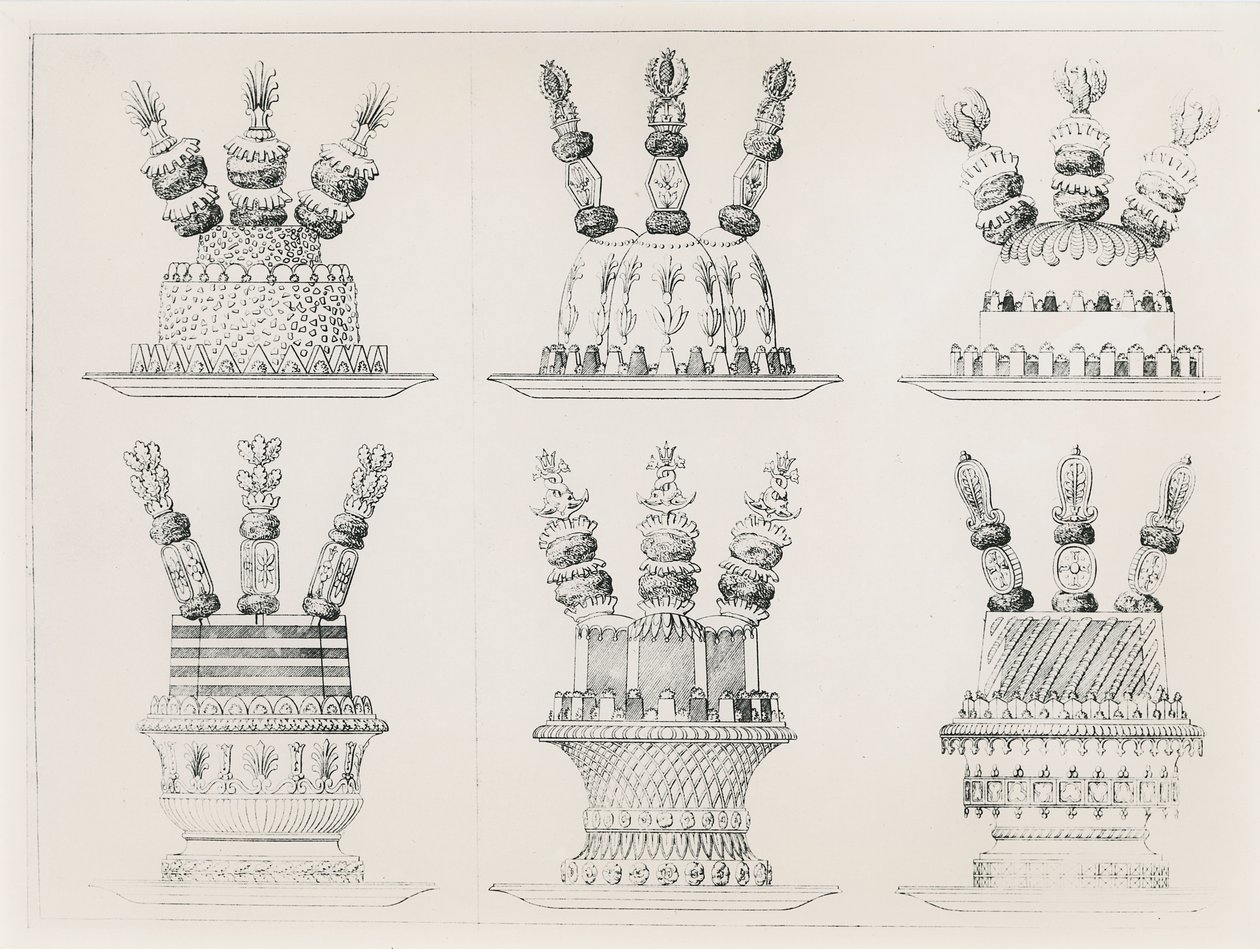 Design av Antoine Careme av Marie Antoine Careme