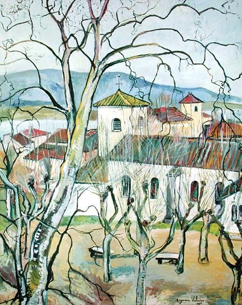Byn Saint-Bernard, Ain, 1929 av Marie Clementine (Suzanne) Valadon