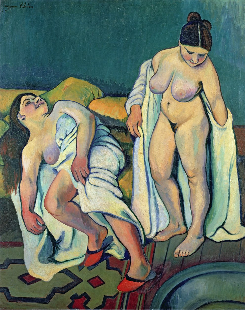 Efter badet av Marie Clementine (Suzanne) Valadon
