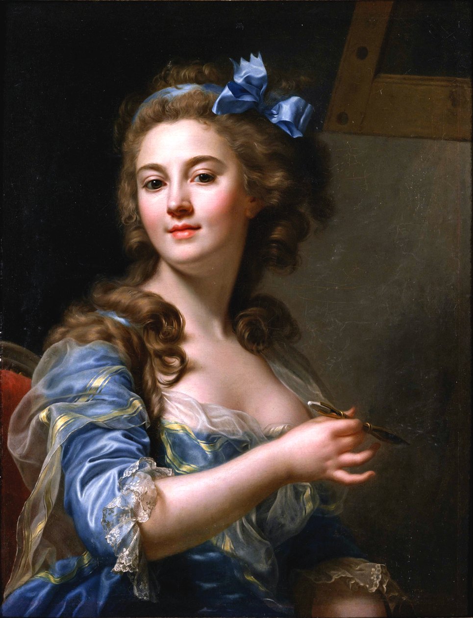 Self portrait by Marie-Gabrielle Capet av Marie Gabrielle Capet