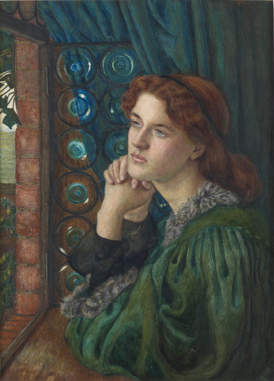 Mariana av Marie Spartali Stillman