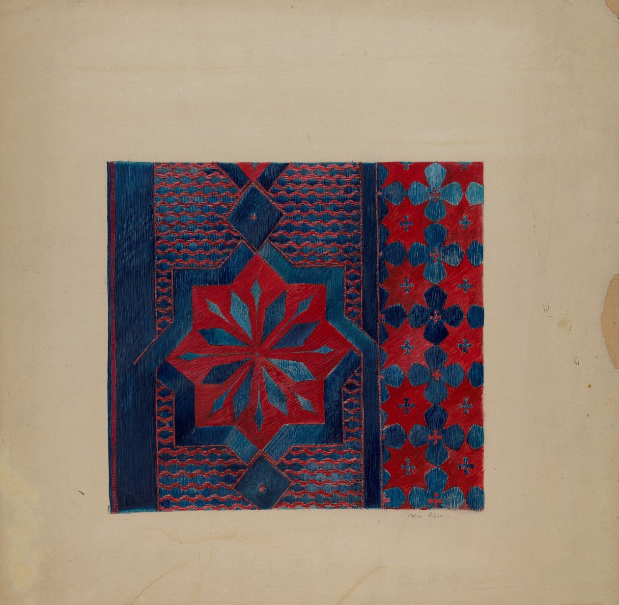 Under tyg, ca. 1938. av Marie Alain