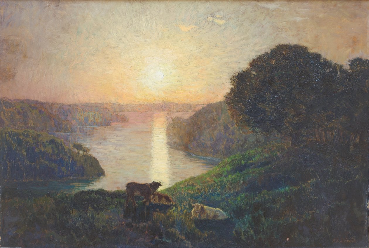 Floden av Marie Auguste Emile Rene Menard