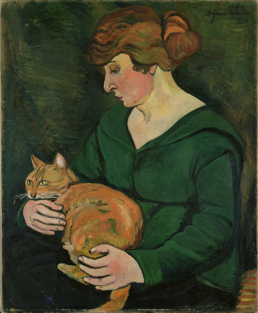 Louison och Raminou, 1920 av Marie Clementine (Suzanne) Valadon
