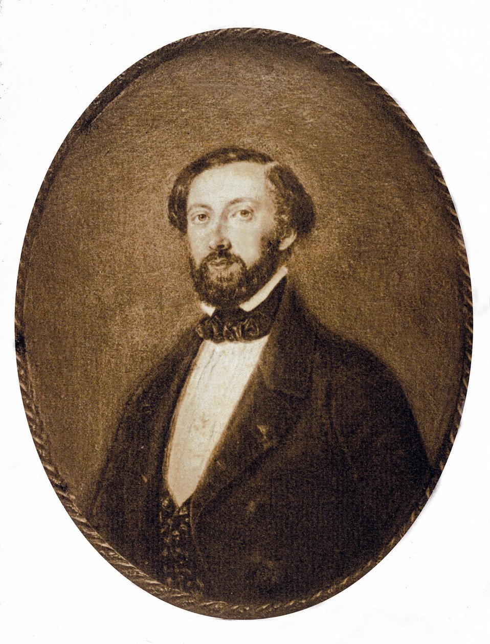 Alfred de Musset (gravyr) av Marie Moulin