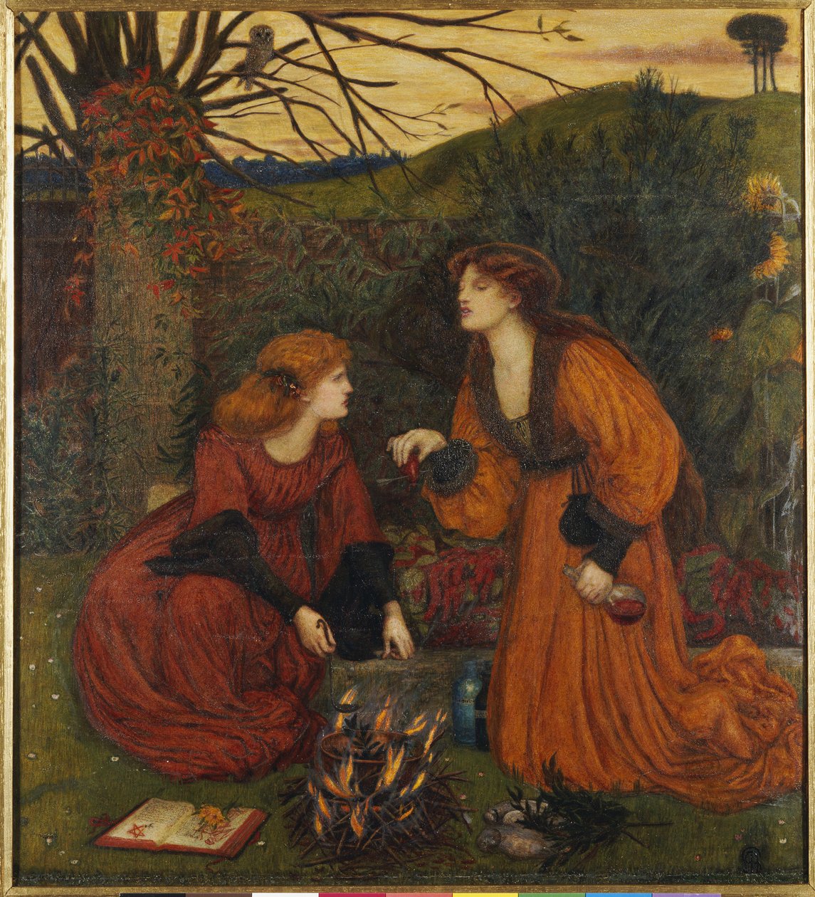 Pharmakeutria av Marie Spartali Stillman