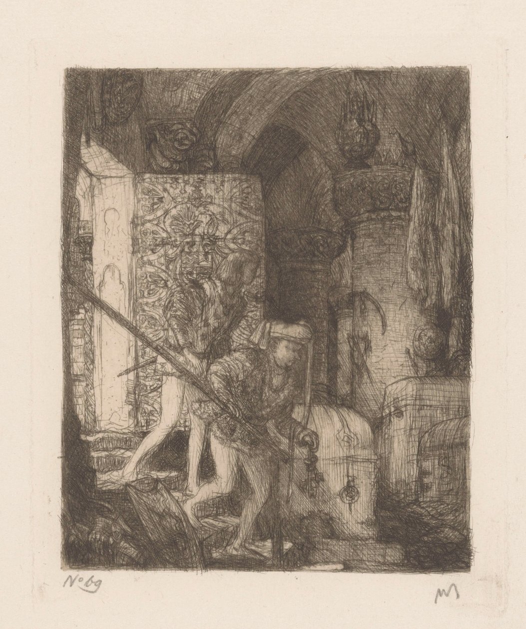 statskassan av Marius Bauer (signed by artist)