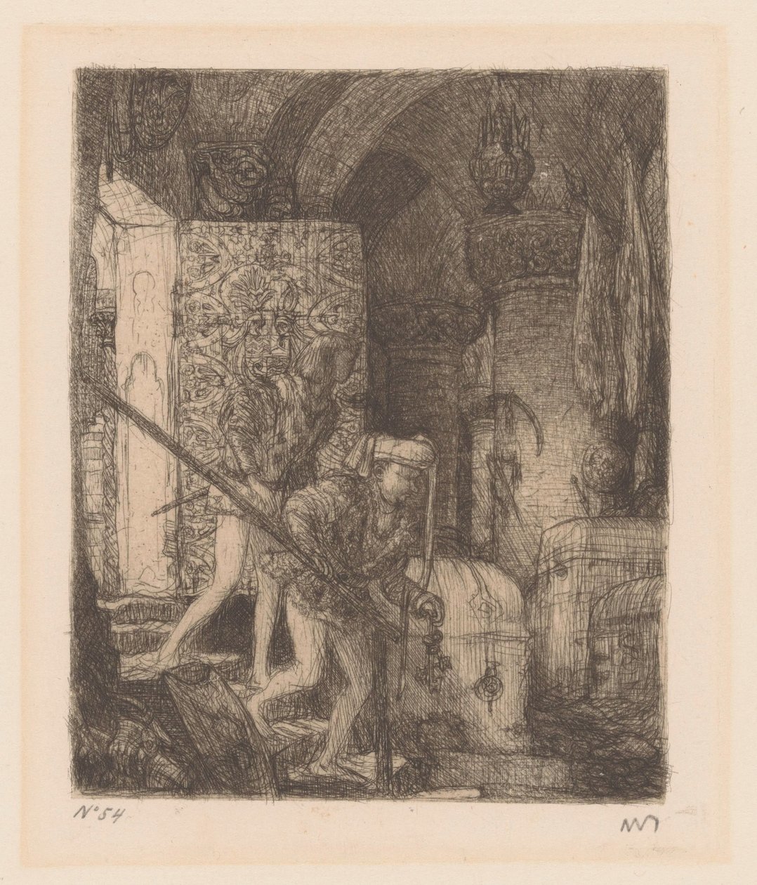 statskassan av Marius Bauer (signed by artist)