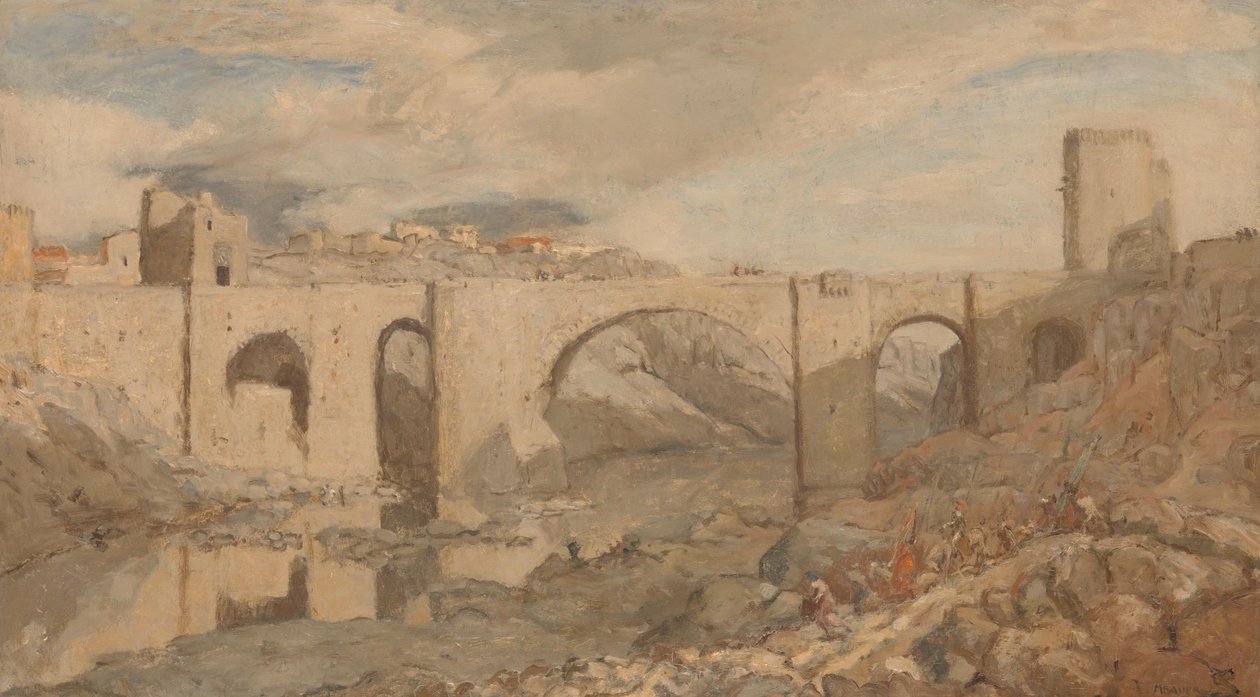 Bro nära Toledo av Marius Bauer