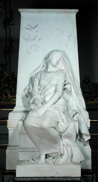 Minnesmärke av Marius Jean Antonin Mercie