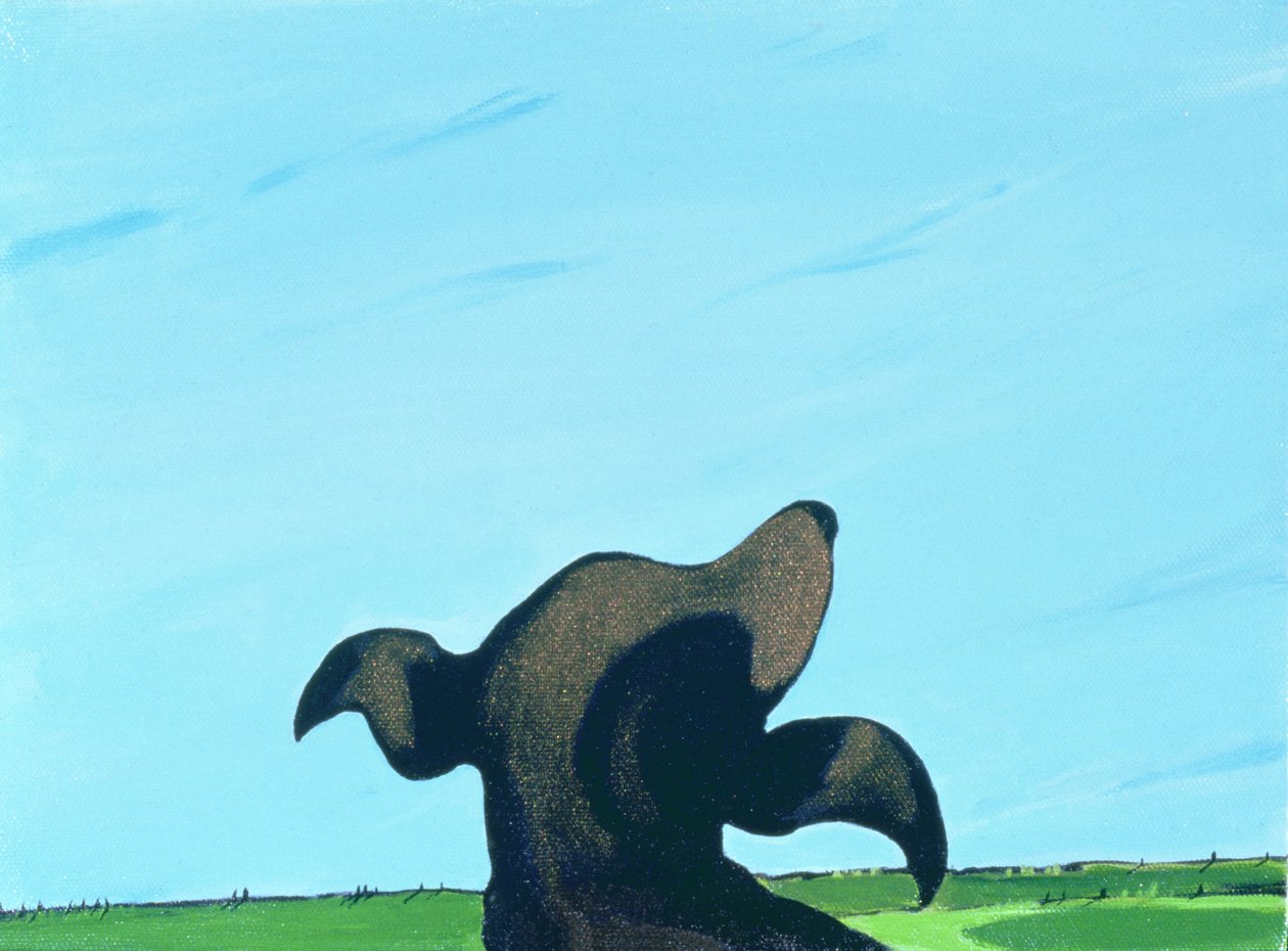 Bronsprofil #2, 1997 av Marjorie Weiss