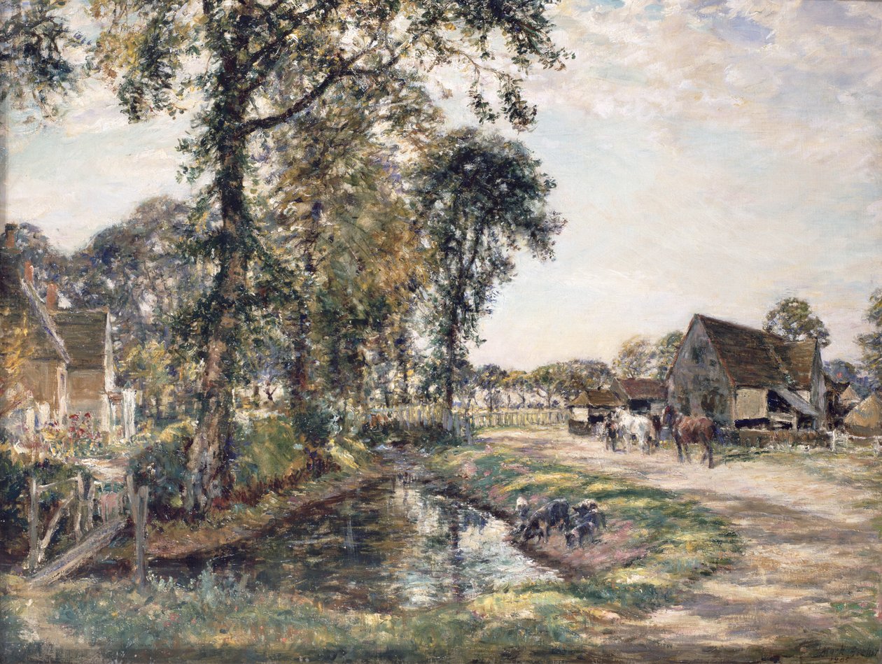 Herrgårdsgården av Mark Fisher