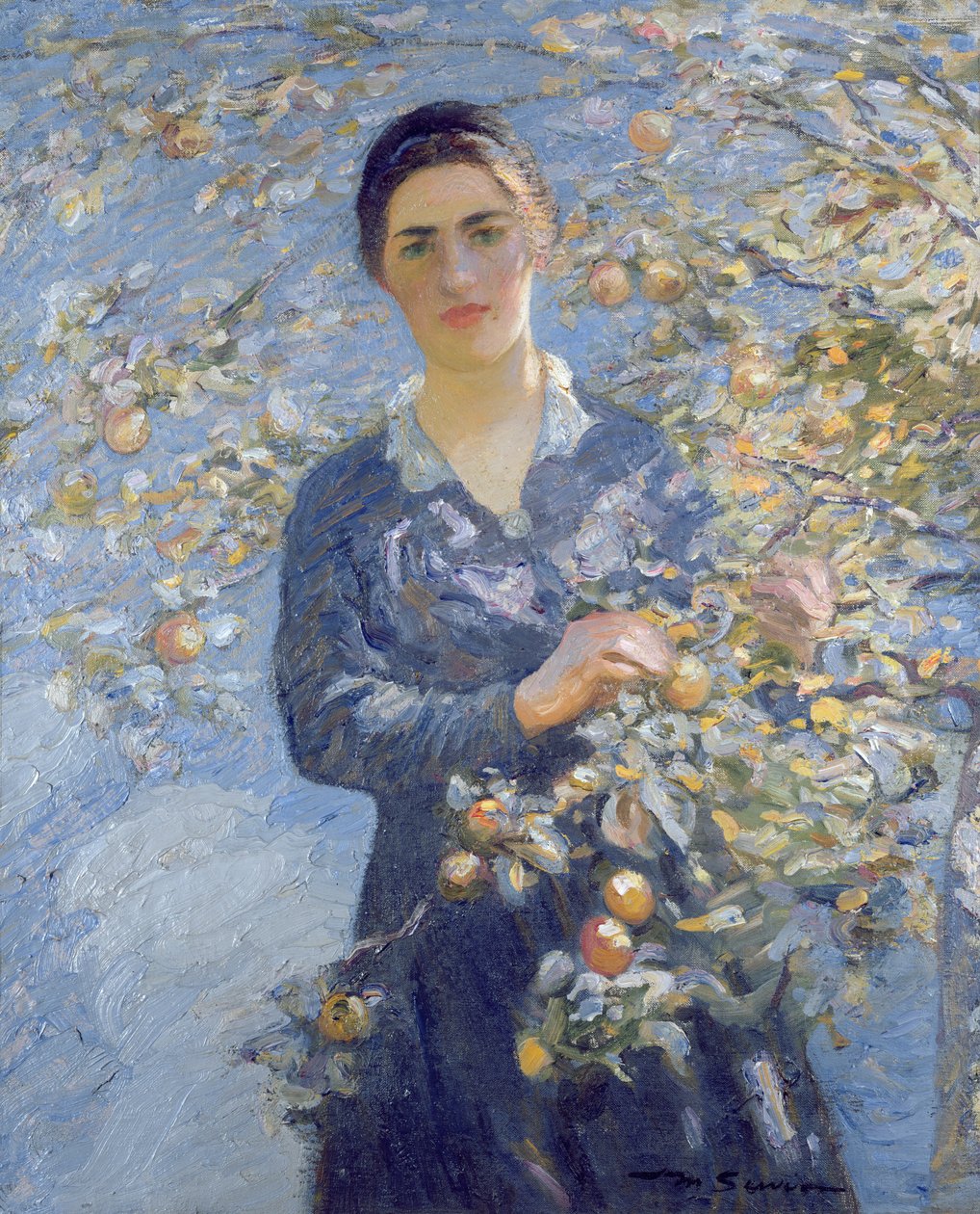 Äpplet, 1917 av Mark Senior