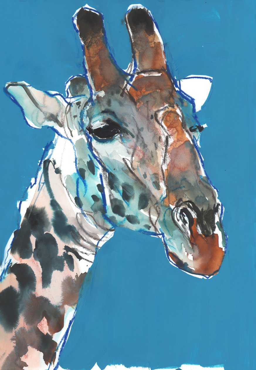 Bull Masai Giraffe, 2018 av Mark Adlington