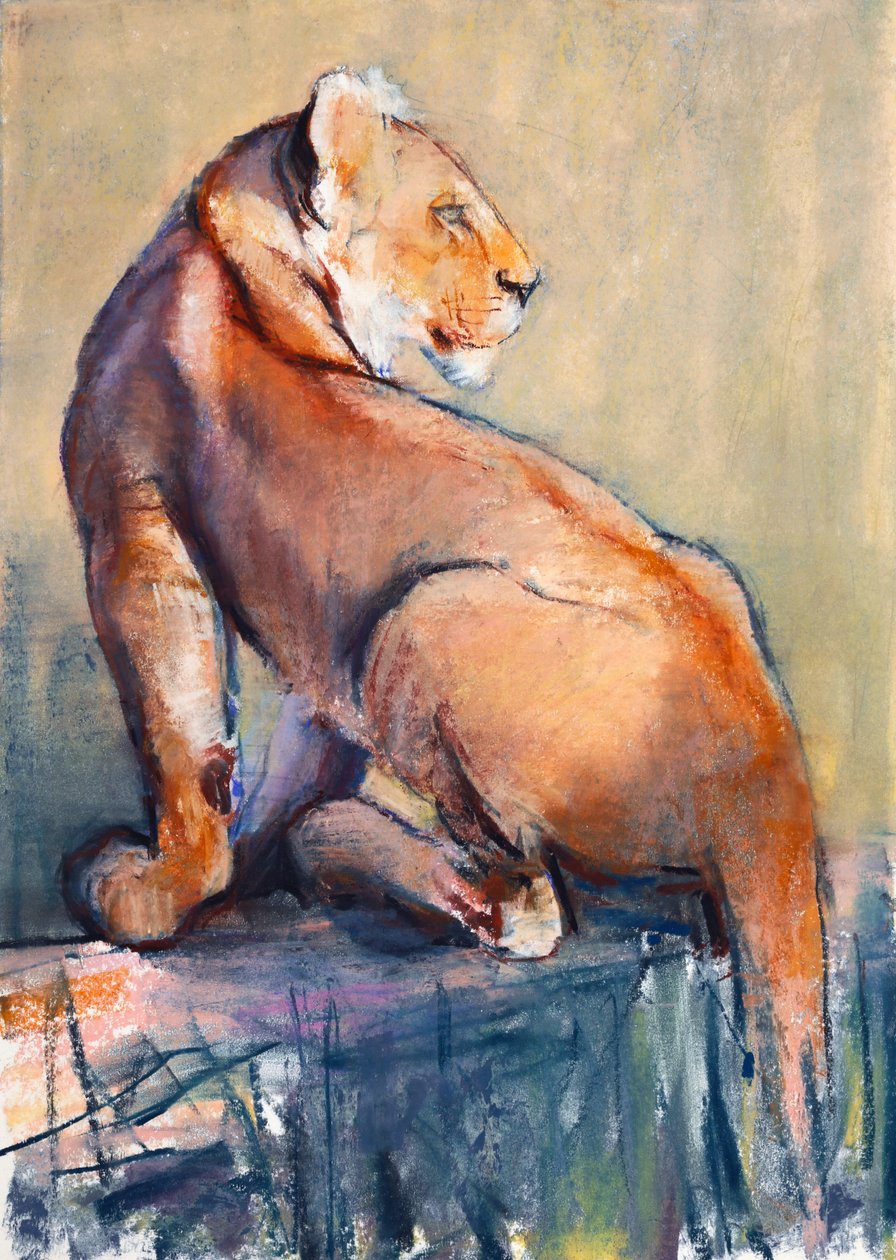 Log Seat, 2019 av Mark Adlington