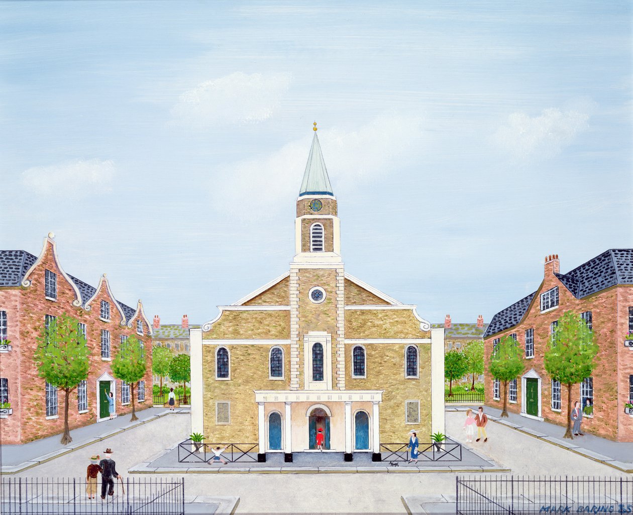 Grosvenor Chapel, London av Mark Baring