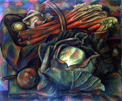 Kål och rabarber av Mark Gertler