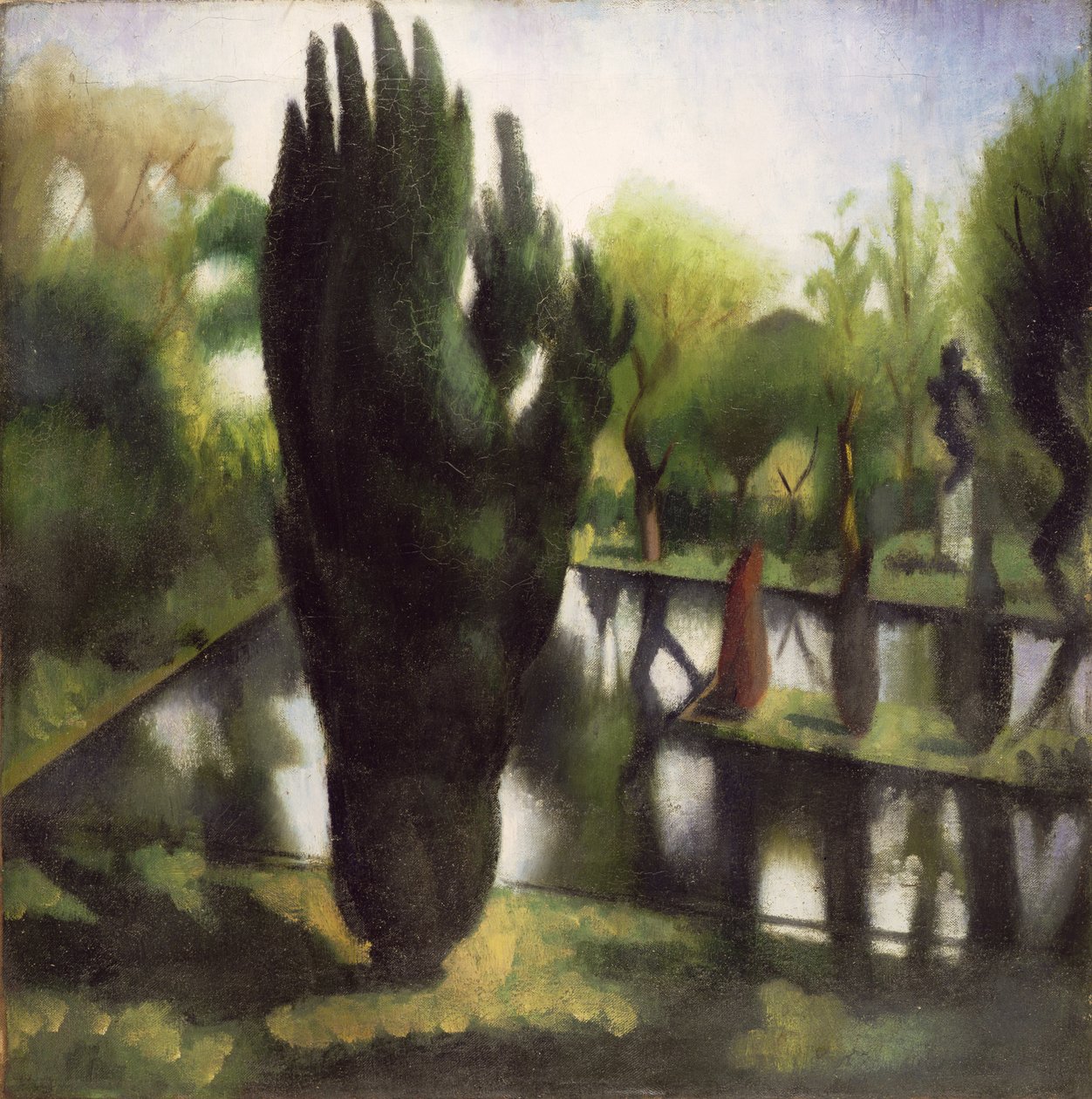 Dammen i Garsington av Mark Gertler