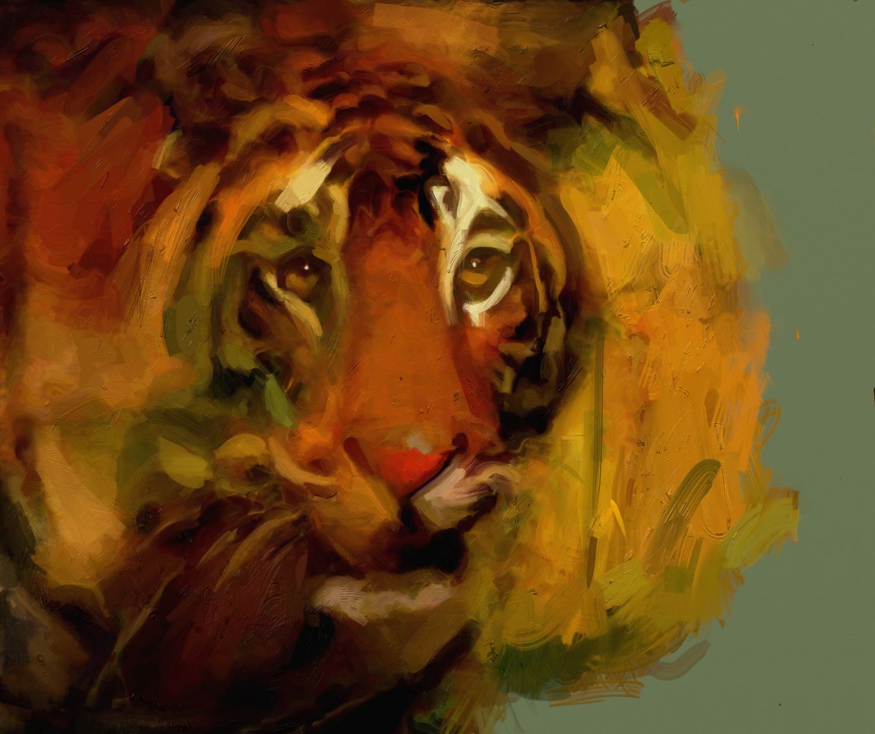 tiger av Mark Gordon