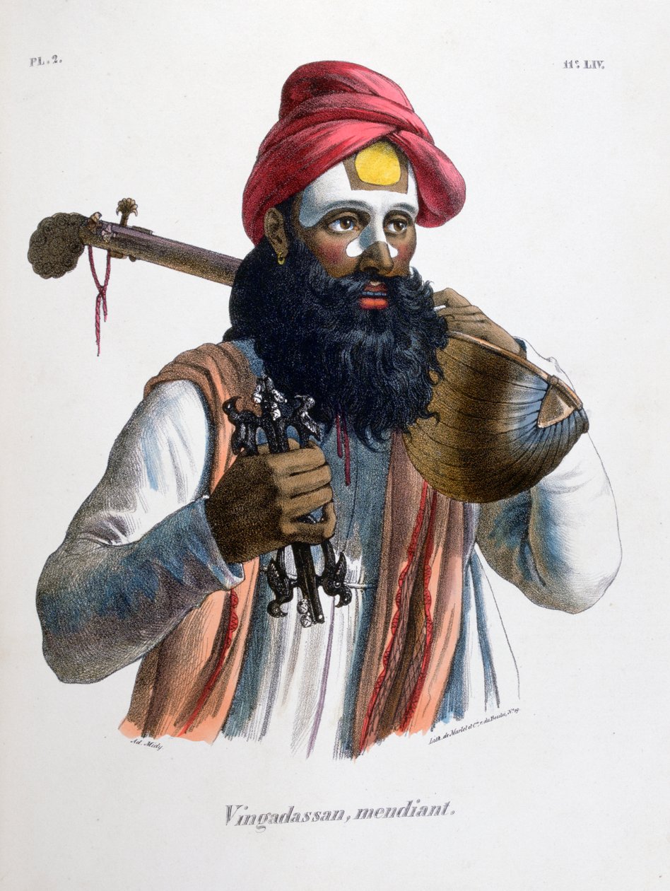 Tiggare, 1828. av Marlet et Cie