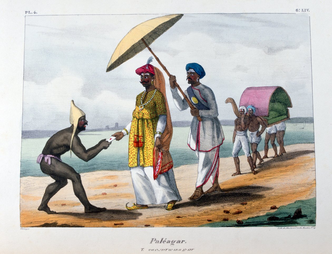 Paleagar, 1828 av Marlet et Cie