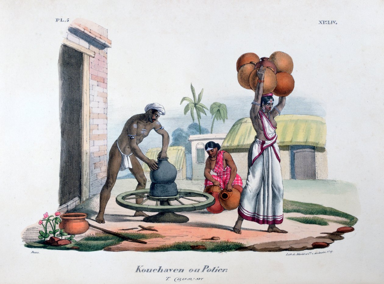Potter, 1828 av Marlet et Cie