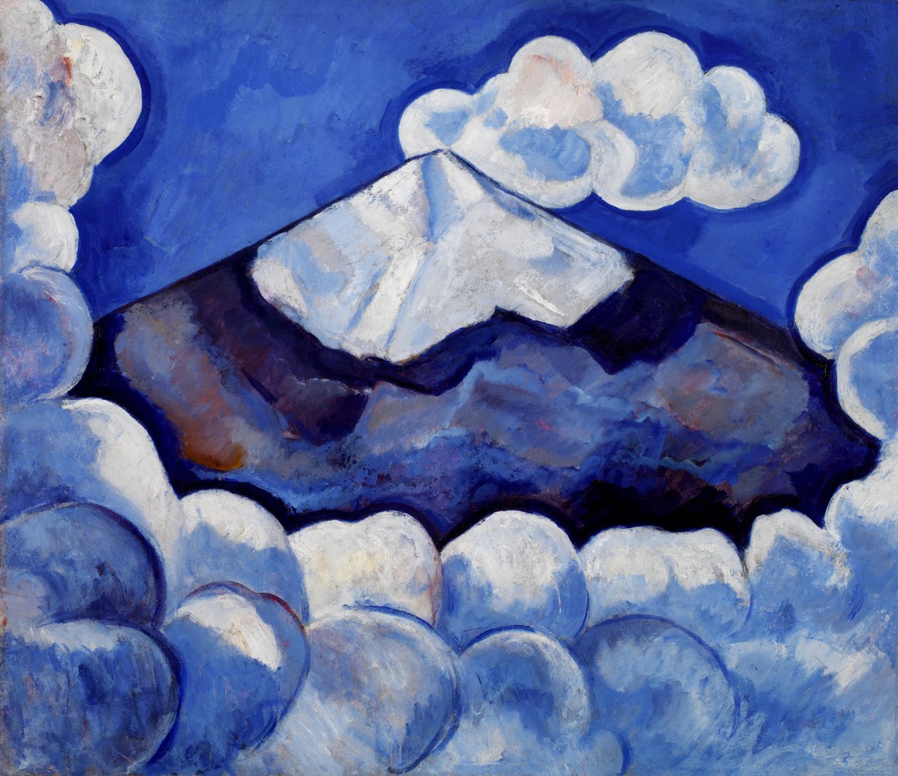 Popocatepetl, Spirited Morning-- Mexiko, 1932. av Marsden Hartley