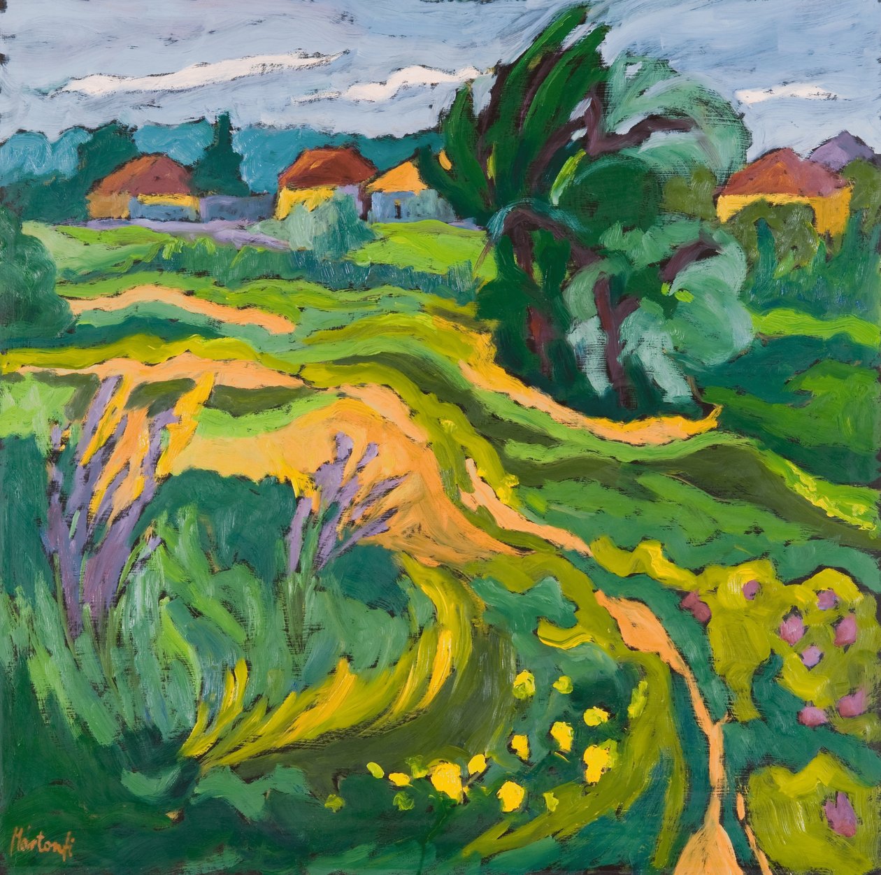 Village End, 2006 av Marta Martonfi Benke