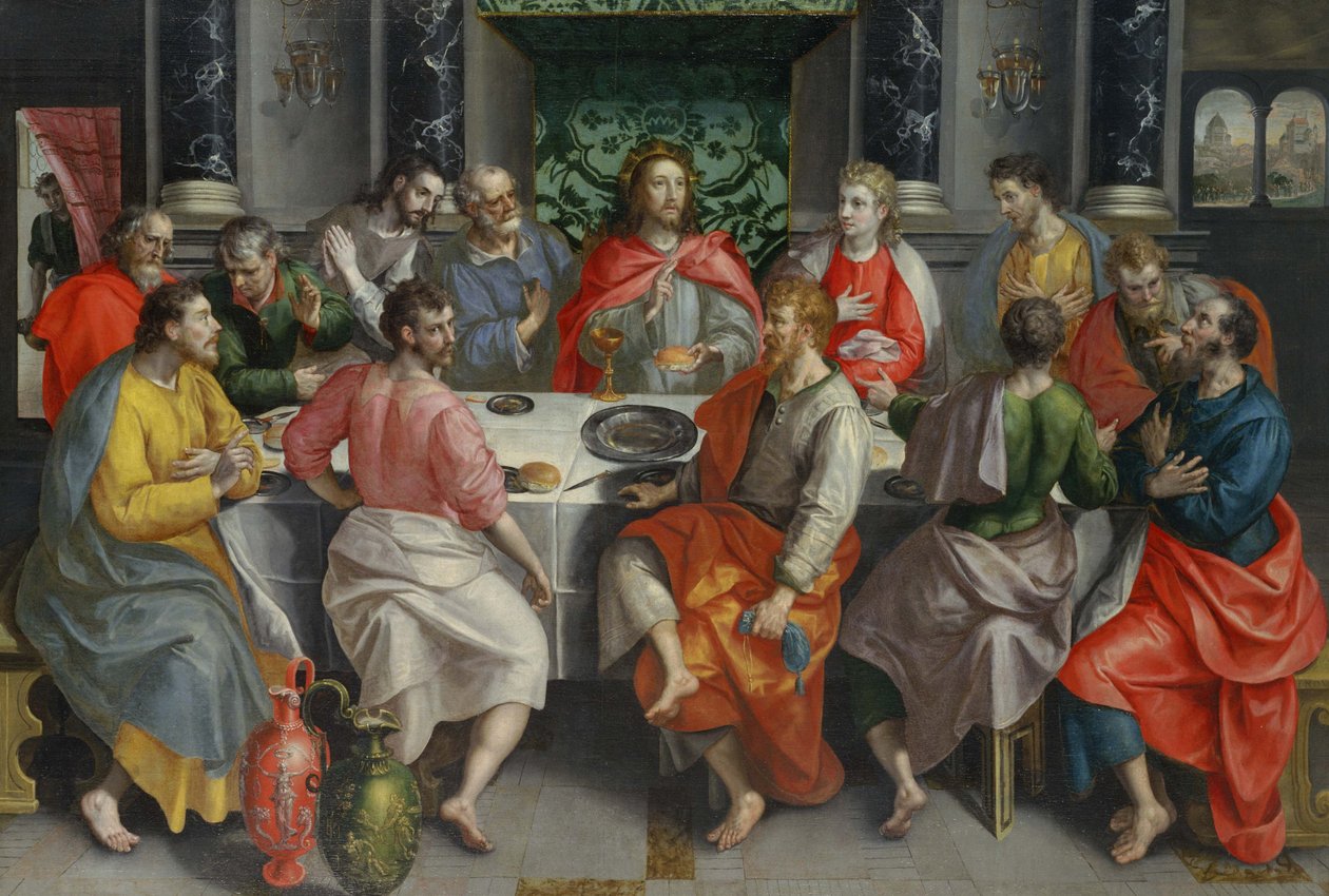 The Last Supper av Maarten de Vos