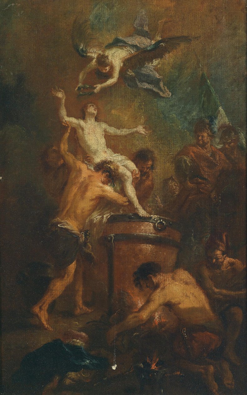 Das Martyrium des heiligen Vitus av Martin Johann Schmidt