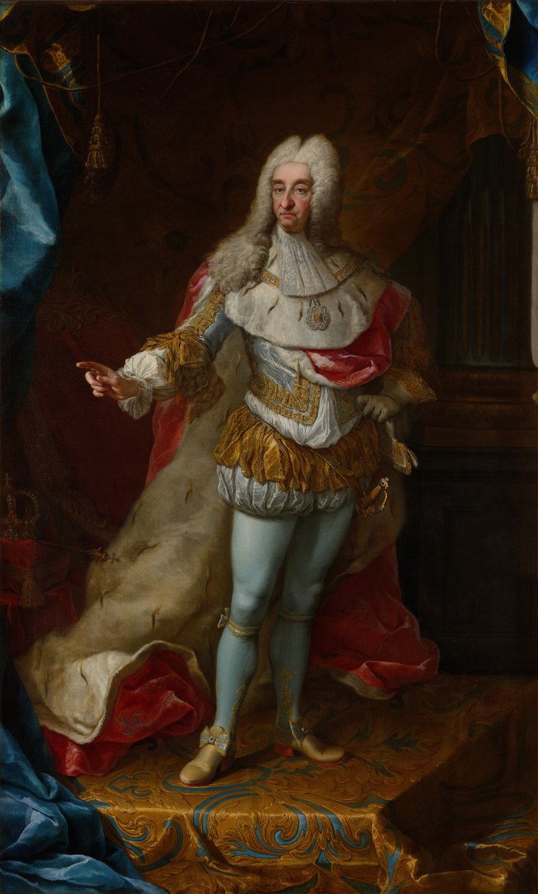 Vittorio Amedeo II in Maestà av Martin van Meytens  