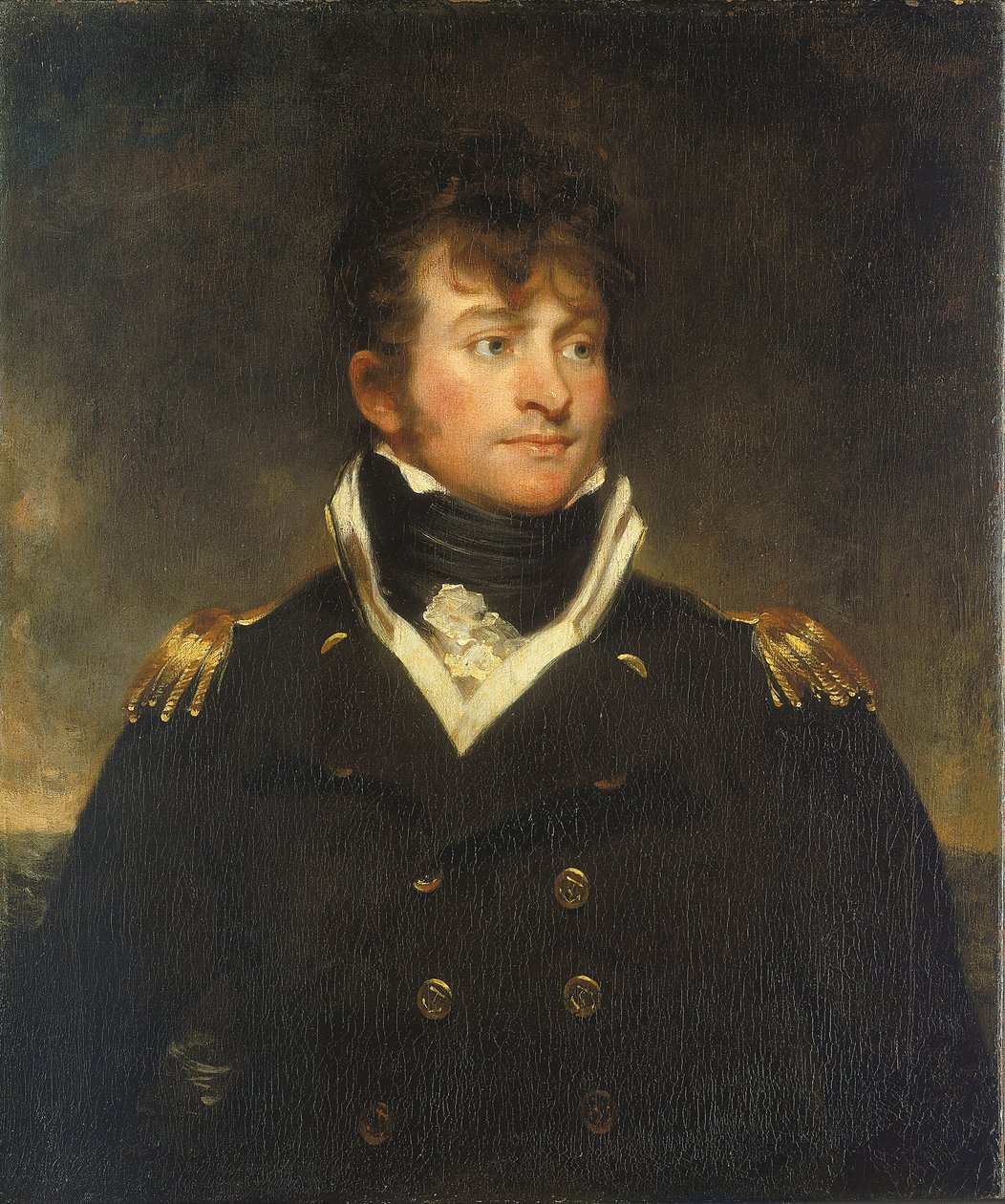Kapten Samuel Hood Linzee (1773-1820) av Martin Archer Shee