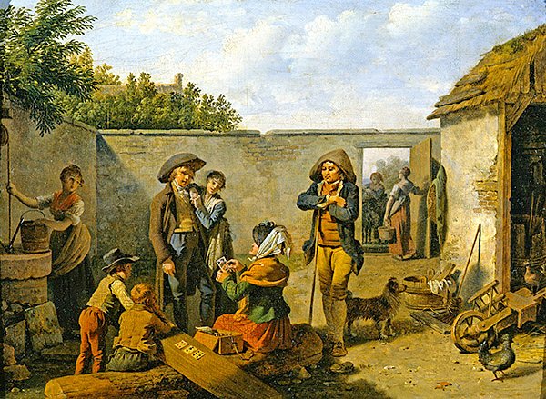 The Fortune Teller (olja på duk) av Martin Drölling
