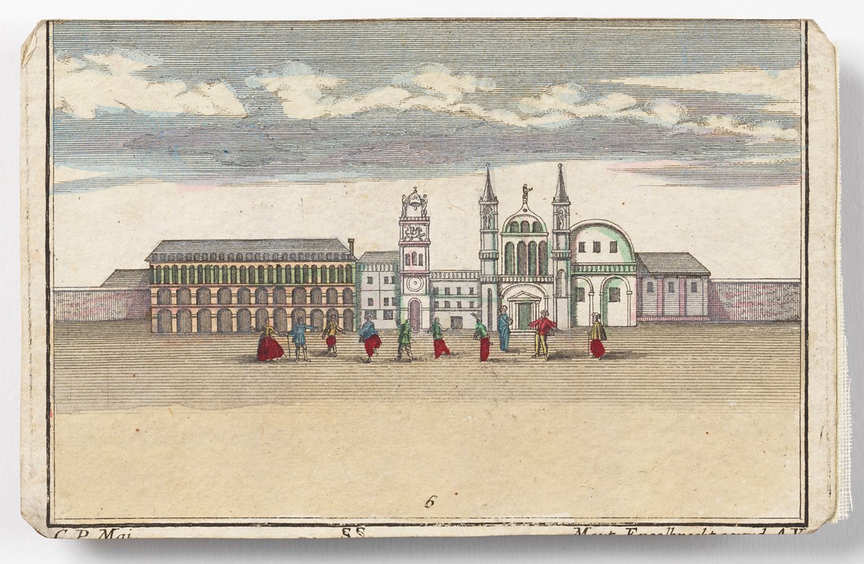 Karnevalen i Venedig (Peep-show) av Martin Engelbrecht