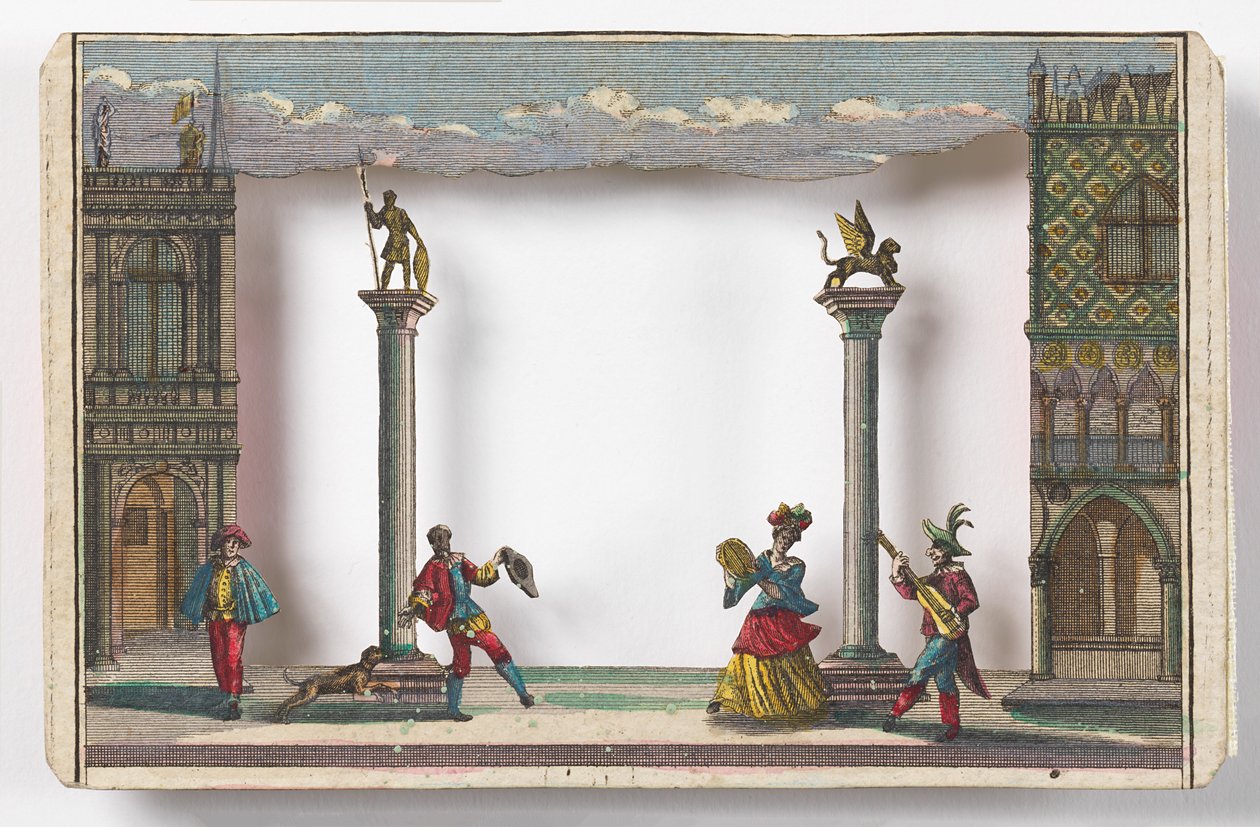Karnevalen i Venedig av Martin Engelbrecht