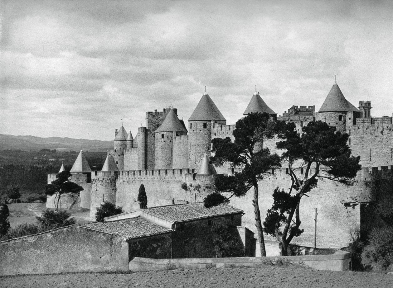 Carcassonne, Frankrike, 1937 av Martin Hurlimann