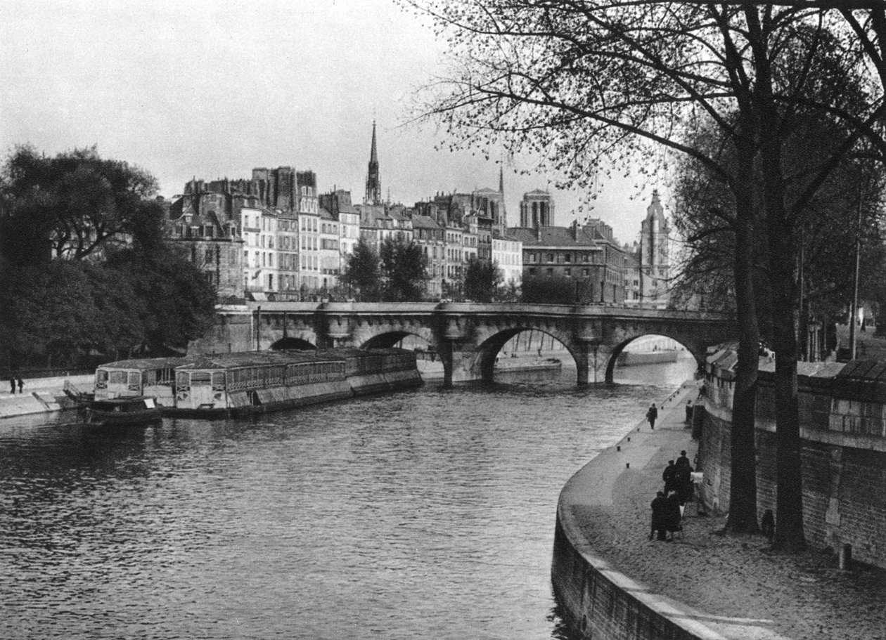 City Island, Paris, 1937 av Martin Hurlimann