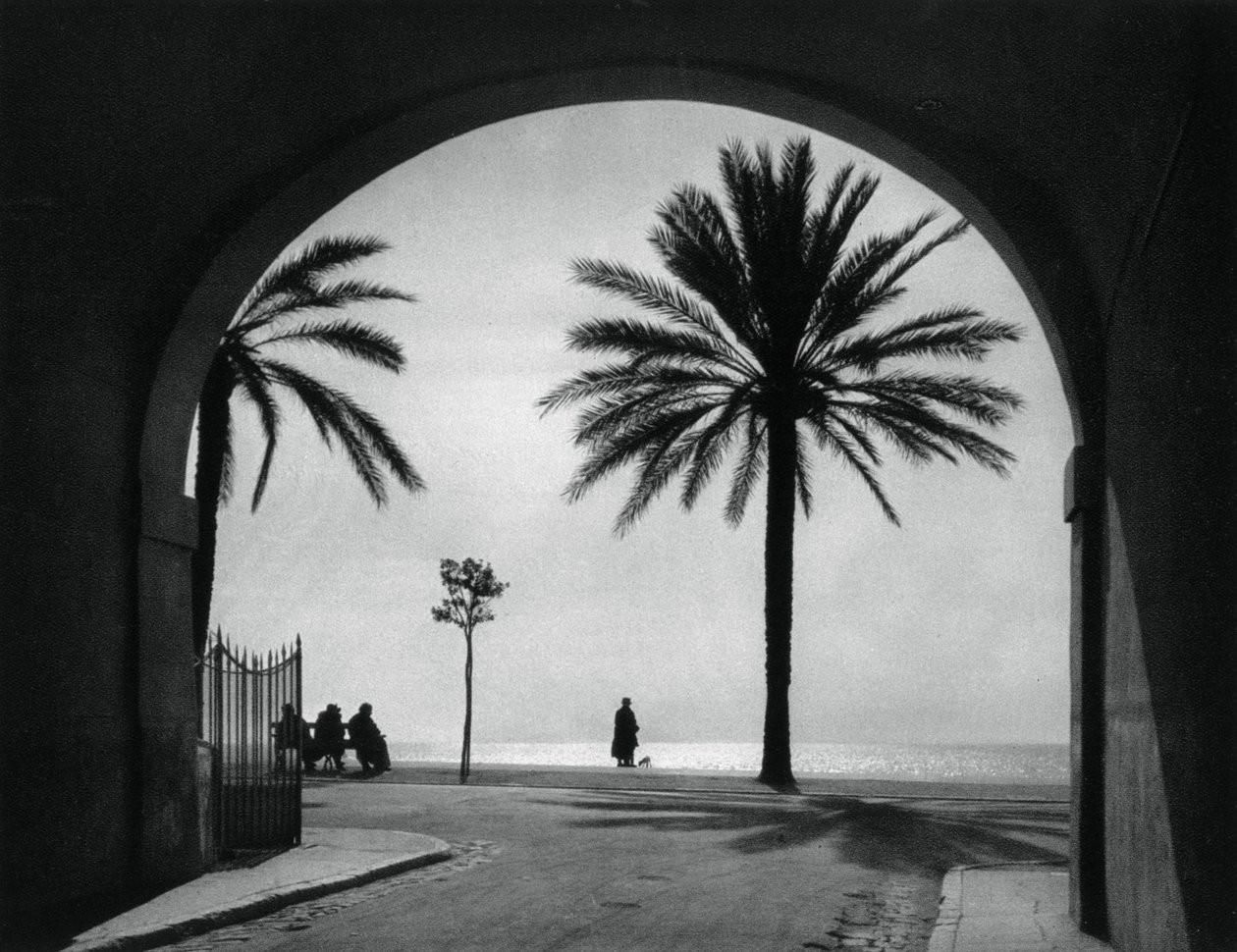 Förenta staternas kaj, Nice, Frankrike, 1937 av Martin Hurlimann